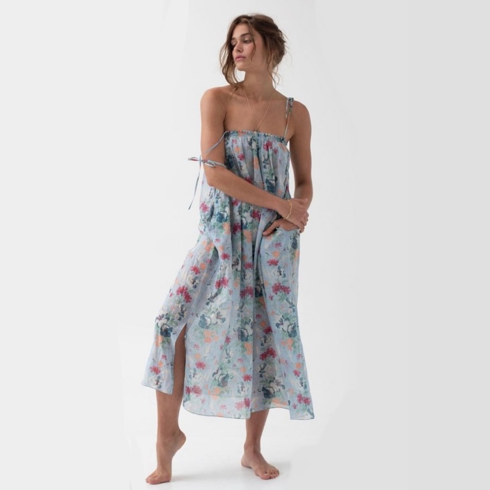 Loup Charmant Floral Blue Dress